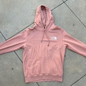 The North Face Mauve Pink Pullover Hoodie with Logo